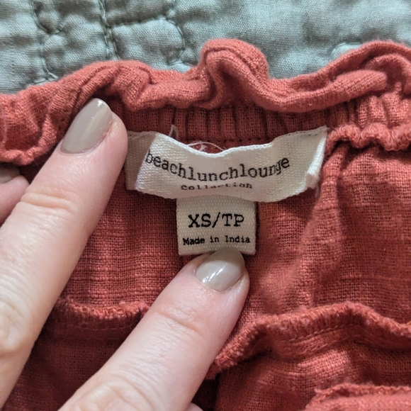 beachlunchlounge off shoulder top - Picture 3 of 6